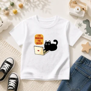 Hot I Fix Problems You Created Kids T-Shirt