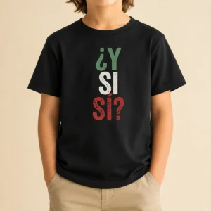 Happy Funny Y SI SÍ Mexico Kids T-Shirt