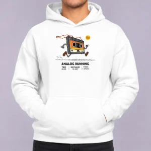 Nice Analog Running Hoodie