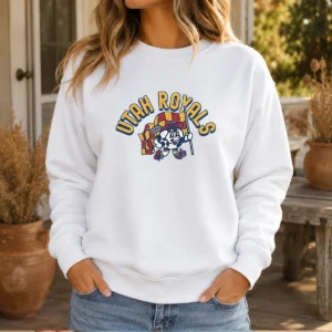 Premium Kid'S Utah Royals Soccer Player Grey Sweater