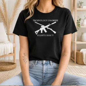Good Top Technology Changes Rights Don'T Crossed AR 15 And Musket