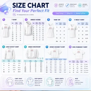 Size chart for Hot I Am No Longer Accepting The Things I Cannot Change Its Time To Change with measurements in inches and cm