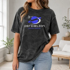 Official Perihelion Research Transport Geek Washed T-Shirt