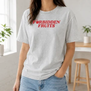 Premium The Cinegogue Forbidden Fruits Washed T-Shirt