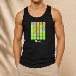 Hot Awesome Minesweeper Phew Grid Shirt - Image 3