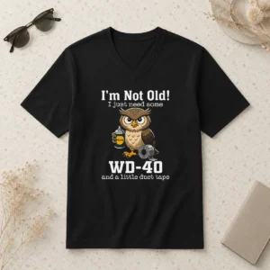 Good Owl Meme WD 40 And Duct Tape V-Neck Shirt