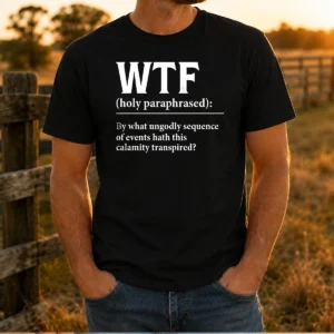 Premium WTF Holy Paraphrased