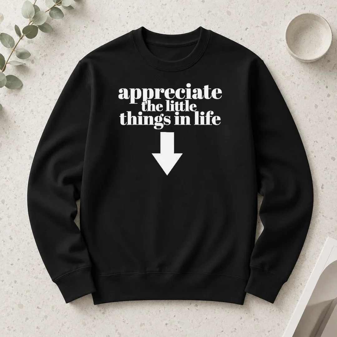 awesome-appreciate-the-little-things-in-life-down-arrow-long-sleeve-shirt Awesome Appreciate The Little Things In Life Down Arrow Long Sleeve Shirt