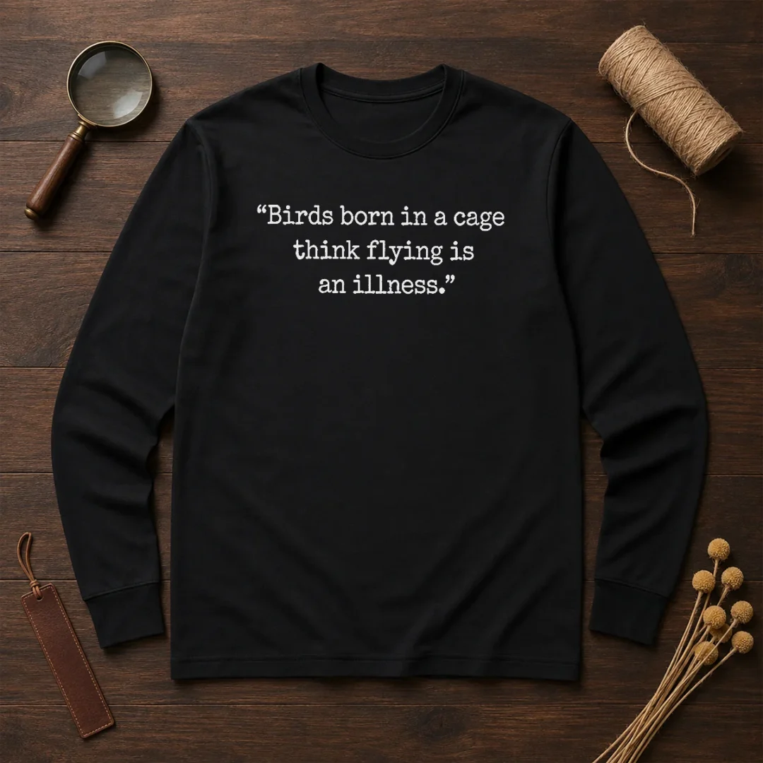 awesome-birds-bron-in-cage-long-sleeve-shirt Awesome Birds Bron In Cage Long Sleeve Shirt