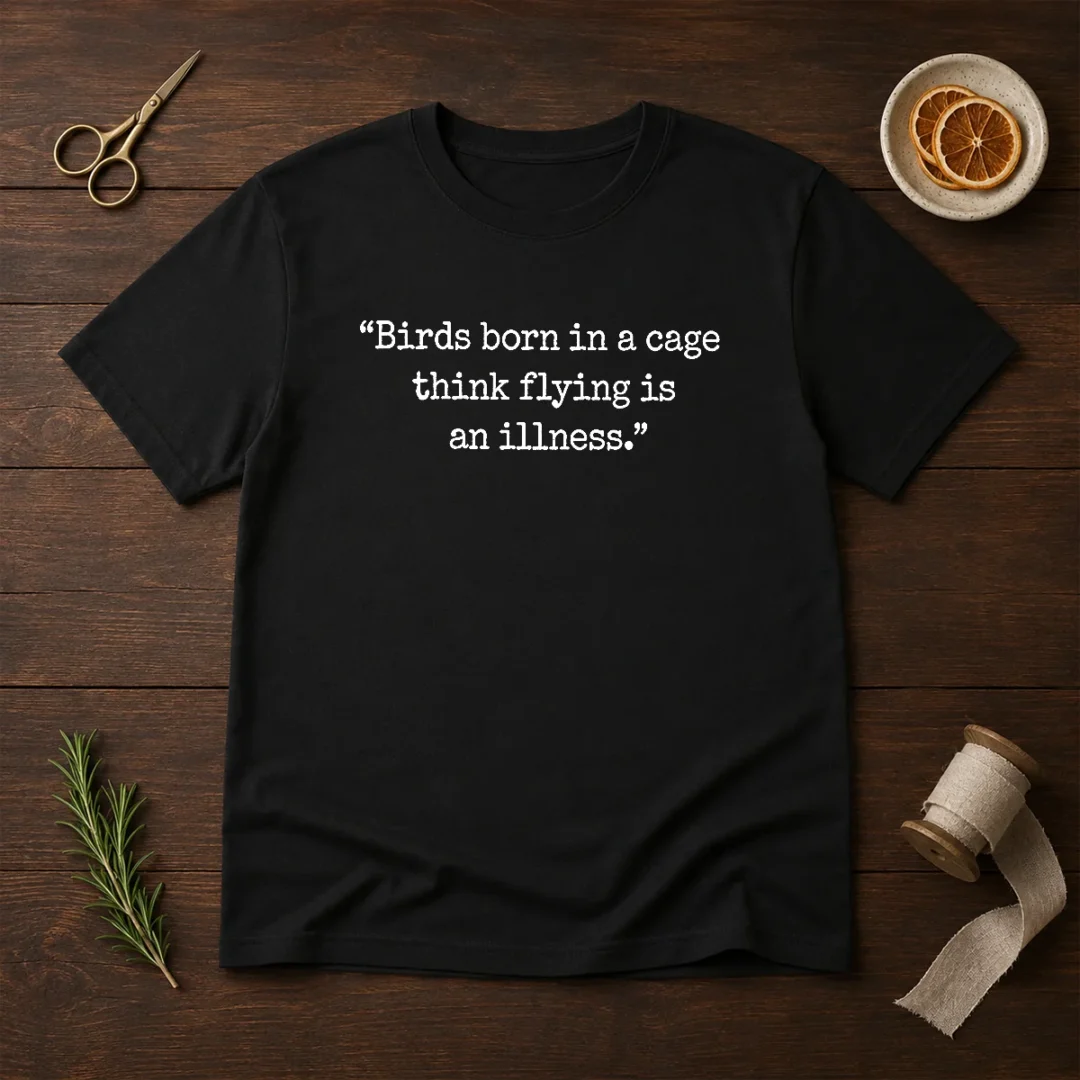awesome-birds-bron-in-cage-t-shirt Awesome Birds Bron In Cage