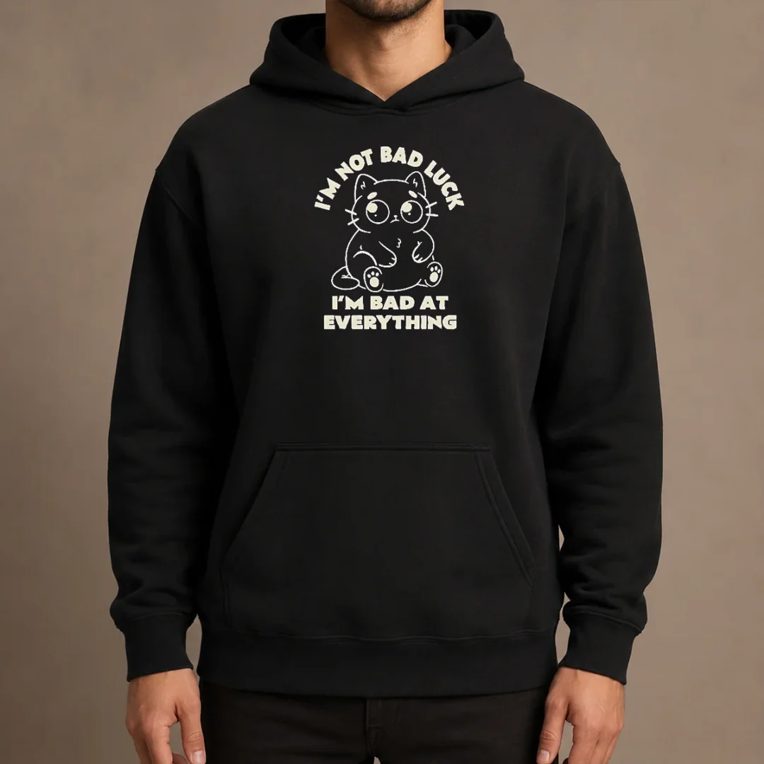 awesome-black-cat-i-m-not-bad-luck-i-m-bad-at-everything-hoodie-1 Awesome Black Cat I'M Not Bad Luck I'M Bad At Everything Hoodie