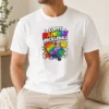 Awesome Coffs Rainbow Pickleball Comic For Active Athletes