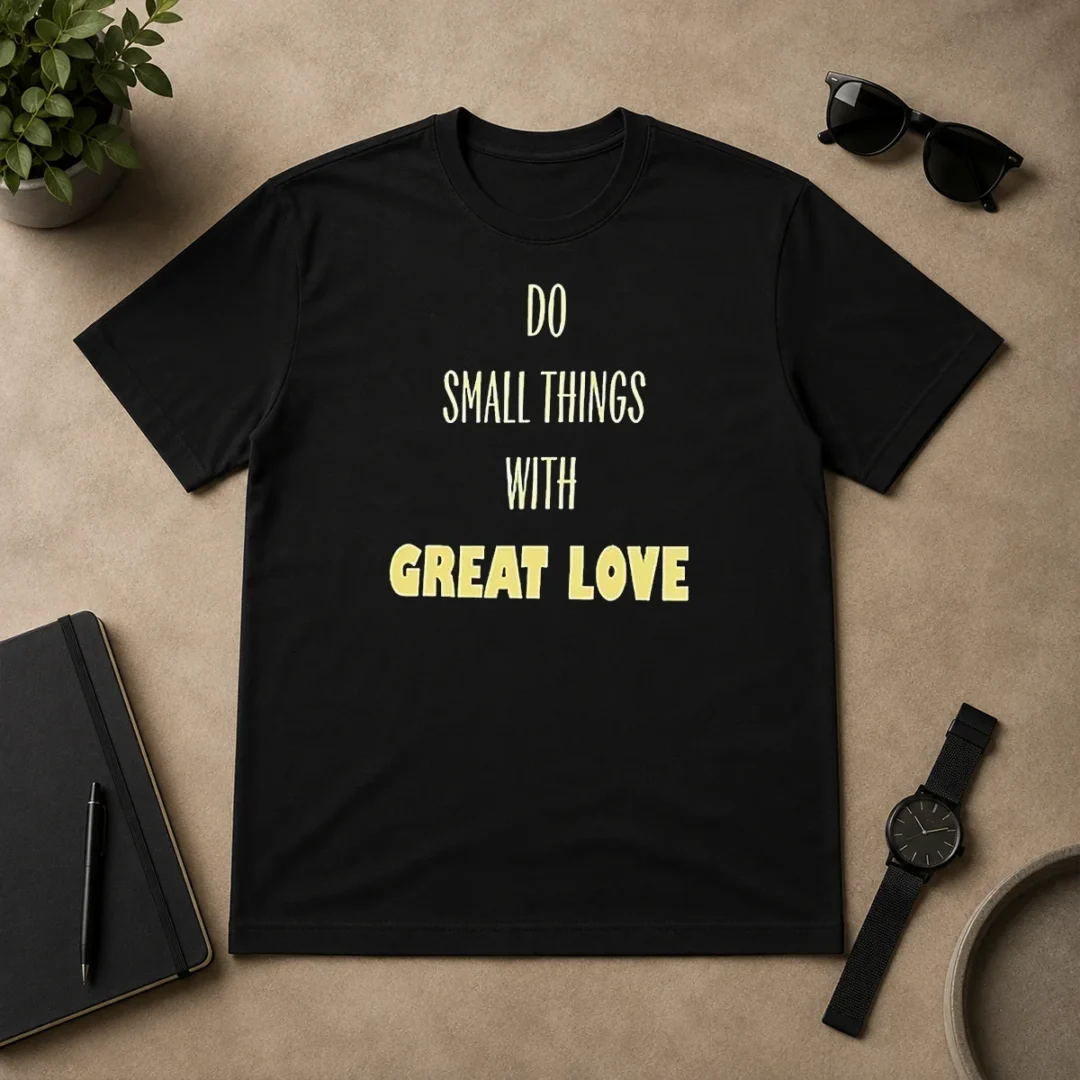 Awesome Do Small Things With Great Love t shirt Awesome Do Small Things With Great Love