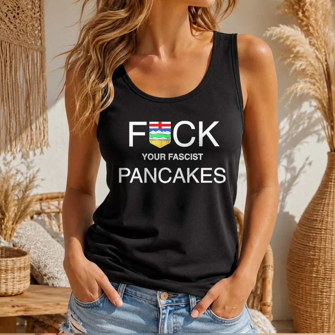 awesome-fck-your-fascist-pancakes-alberta-flag-tank-top-2 Awesome Fck Your Fascist Pancakes Alberta Flag Tank Top