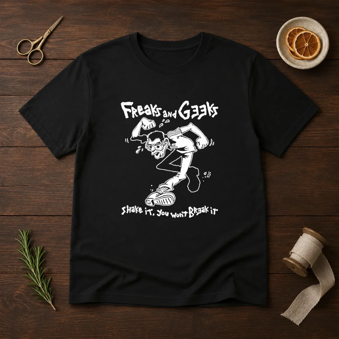 awesome-freaks-and-geeks-shake-it-you-wont-break-it-t-shirt-1 Awesome Freaks And Geeks Shake It You Wont Break It
