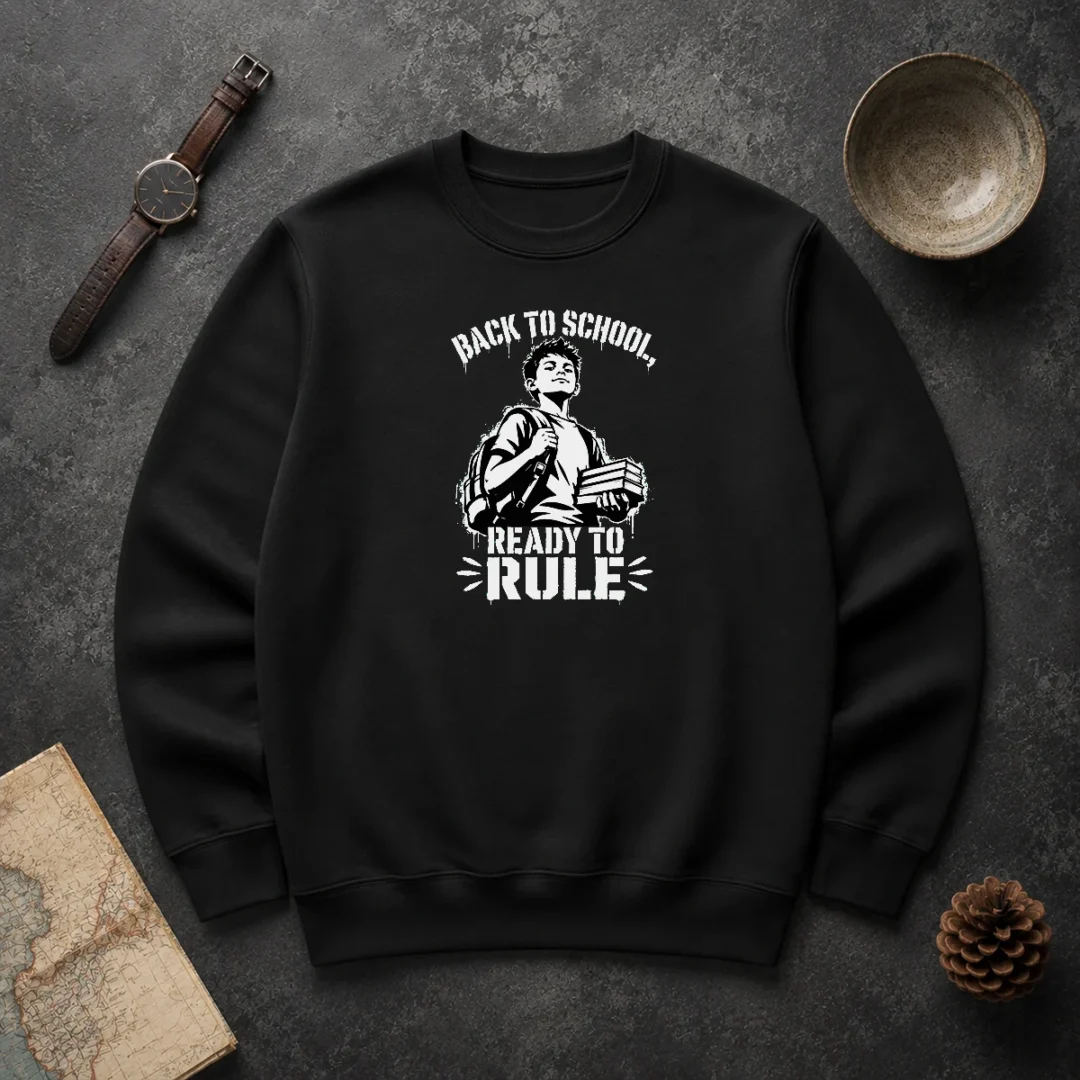 Awesome Funny Pretty Back To School Stencil For Proud Students Sweater Awesome Funny Pretty Back To School Stencil For Proud Students Sweater
