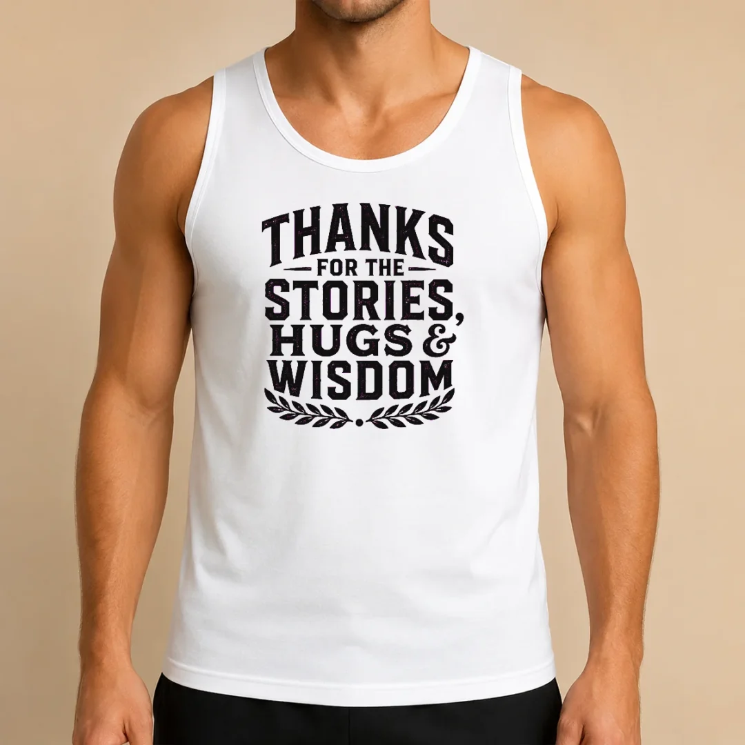 awesome-grandparents-day-gratitude-silhouette-grandchild-tank-top Awesome Grandparents Day Gratitude Silhouette Grandchild Tank Top