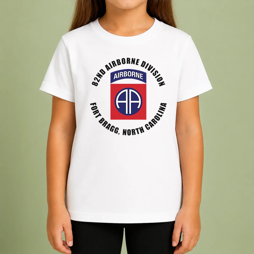 awesome-hot-82nd-airborne-division-fort-bragg-military-kids-t-shirt Awesome Hot 82nd Airborne Division Fort Bragg Military Kids T-Shirt