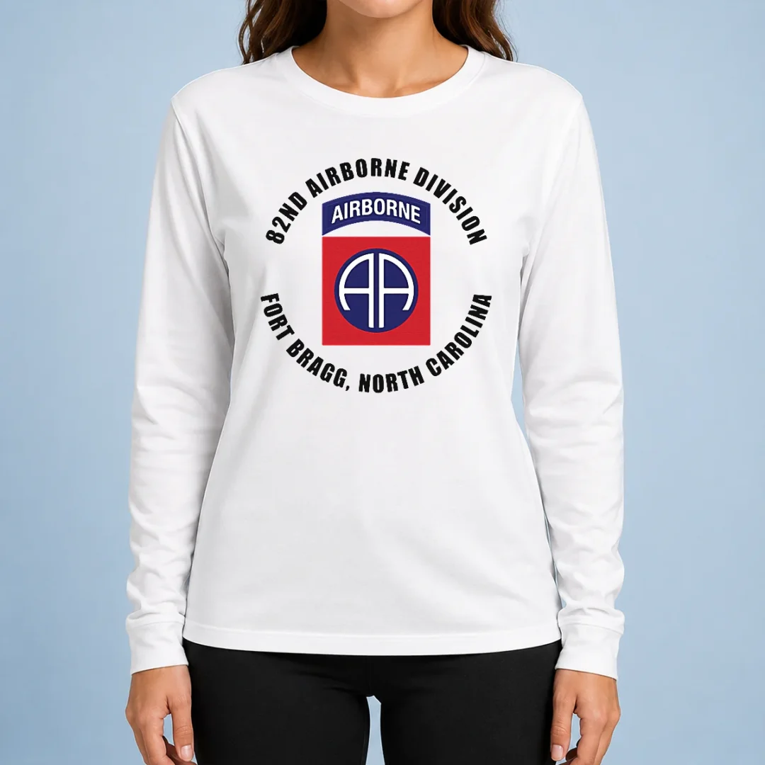 awesome-hot-82nd-airborne-division-fort-bragg-military-long-sleeve-shirt Awesome Hot 82nd Airborne Division Fort Bragg Military Long Sleeve Shirt