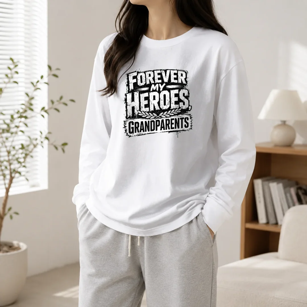 awesome-hot-grandparents-day-heroes-streetwear-for-family-gratitud-long-sleeve-shirt Awesome Hot Grandparents Day Heroes Streetwear For Family Gratitud Long Sleeve Shirt