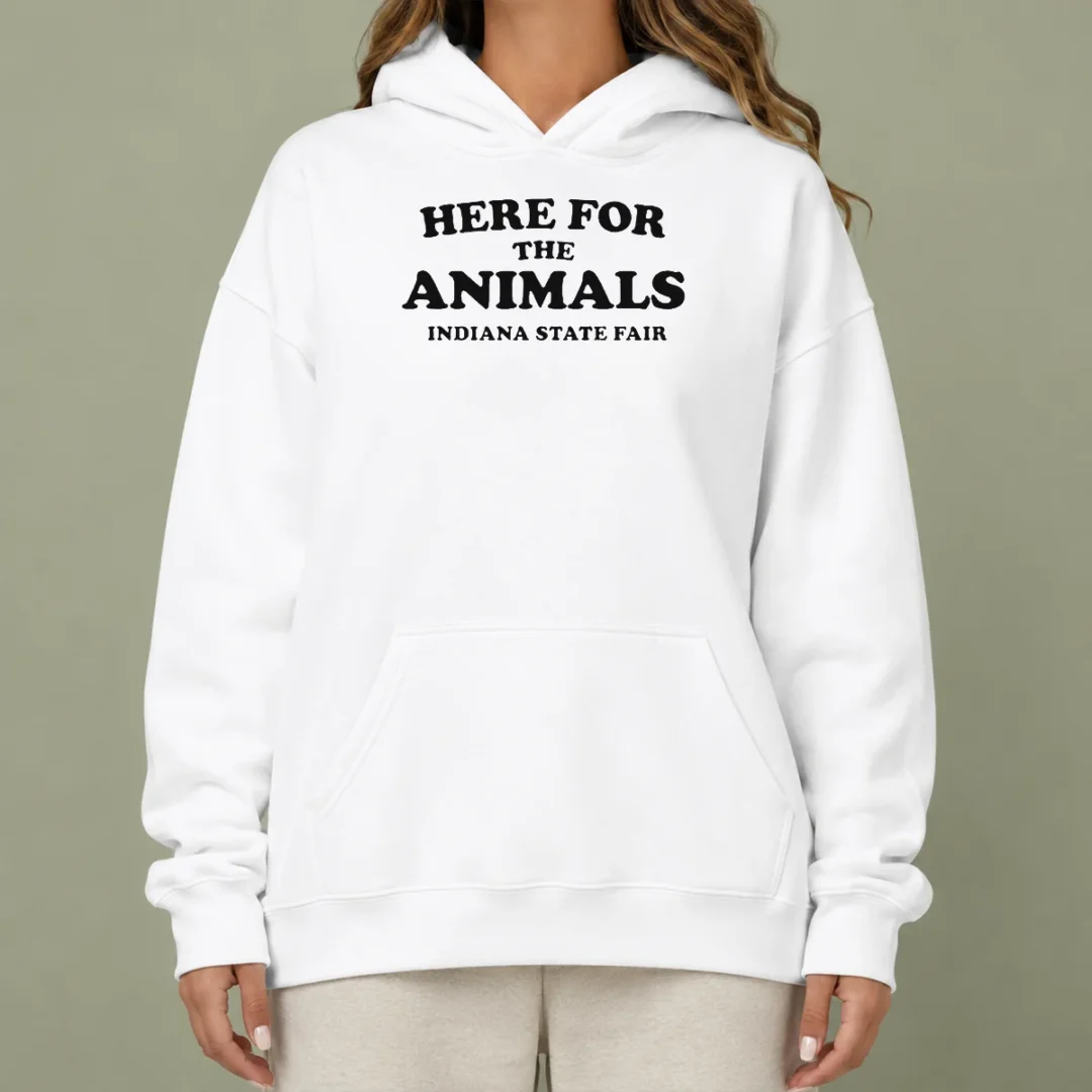 awesome-hot-here-for-the-animals-indiana-state-fair-hoodie Awesome Hot Here For The Animals Indiana State Fair Hoodie
