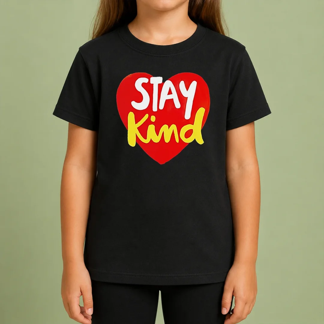Awesome Hot Stay Kind Heart Kids T Shirt Awesome Hot Stay Kind Heart Kids T-Shirt