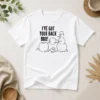 Awesome I'Ve Got Your Back Bro t shirt in black, short sleeve cotton tee with bold white text design