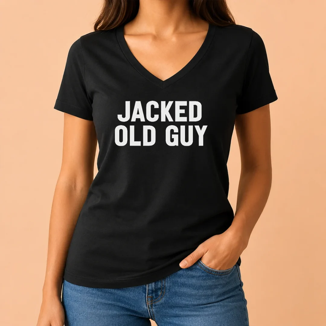 awesome-jacked-old-guy-v-neck-shirt Awesome Jacked Old Guy V-Neck Shirt