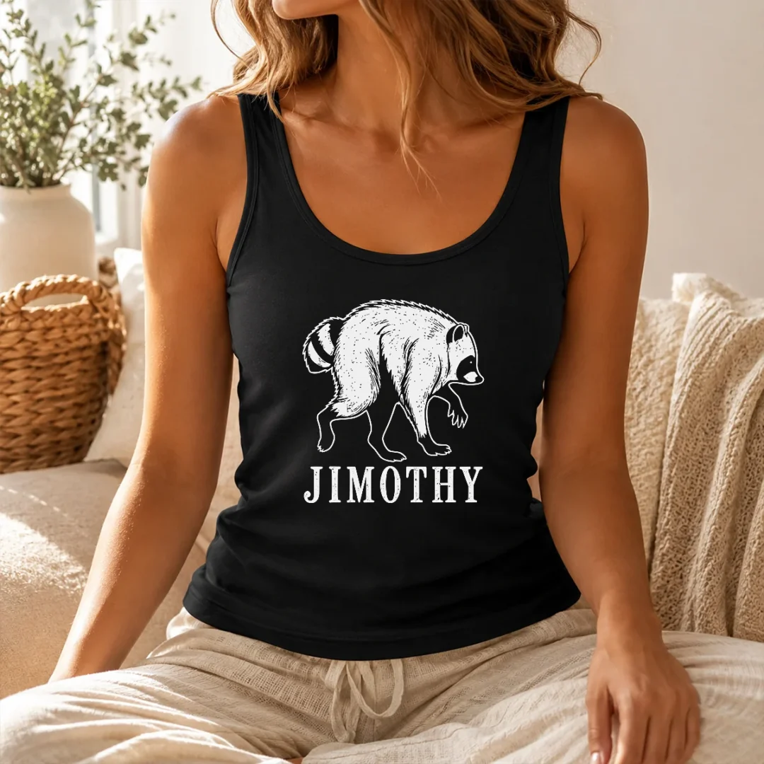 Awesome Jimothy Viral Raccoon Meme Tank Top Awesome Jimothy Viral Raccoon Meme Tank Top