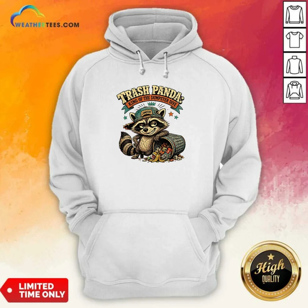 awesome-jimothy-viral-trash-panda-king-retro-distressed-hoodie Awesome Jimothy Viral Trash Panda King Retro Distressed Hoodie