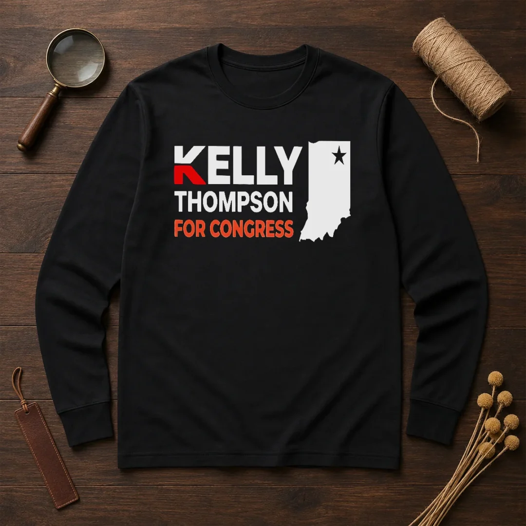 awesome-kelly-thompson-for-congress-long-sleeve-shirt Awesome Kelly Thompson For Congress Long Sleeve Shirt