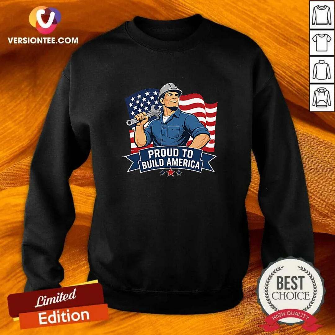 awesome-labour-day-proud-blue-collar-worker-vector-sweatshirt Awesome Labour Day Proud Blue Collar Worker Vector Sweatshirt in blue, featuring bold graphic text and a comfortable crewneck design