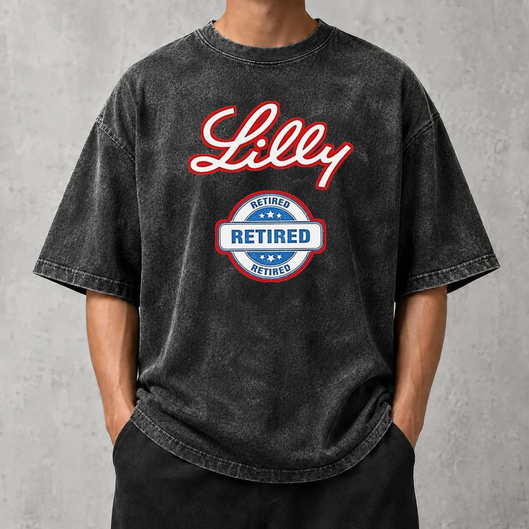 awesome-lilly-retired-washed-t-shirt Awesome Lilly Retired Washed T-Shirt