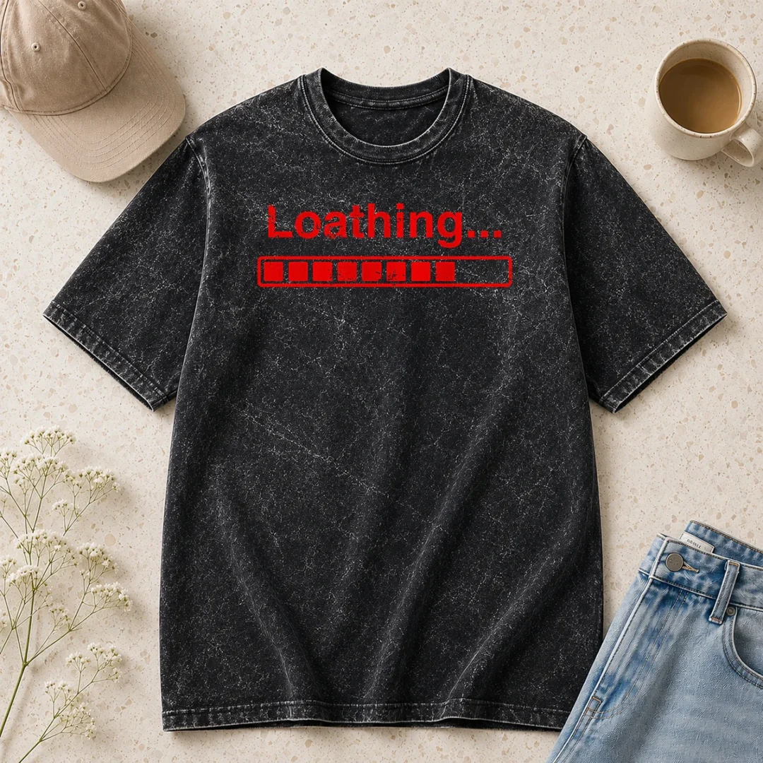 awesome-loathing-washed-t-shirt-1 Awesome Loathing Washed T-Shirt