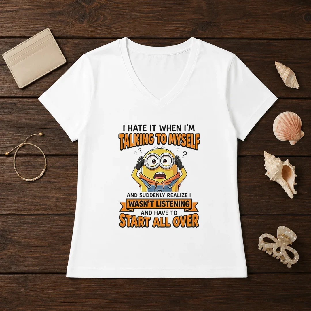 awesome-minion-despicable-me-i-hate-it-when-i-am-talking-to-myself-and-suddenly-realize-i-wasn-t-listening-v Awesome Minion Despicable Me I Hate It When I Am Talking To Myself And Suddenly Realize I Wasn'T Listening Tank Top