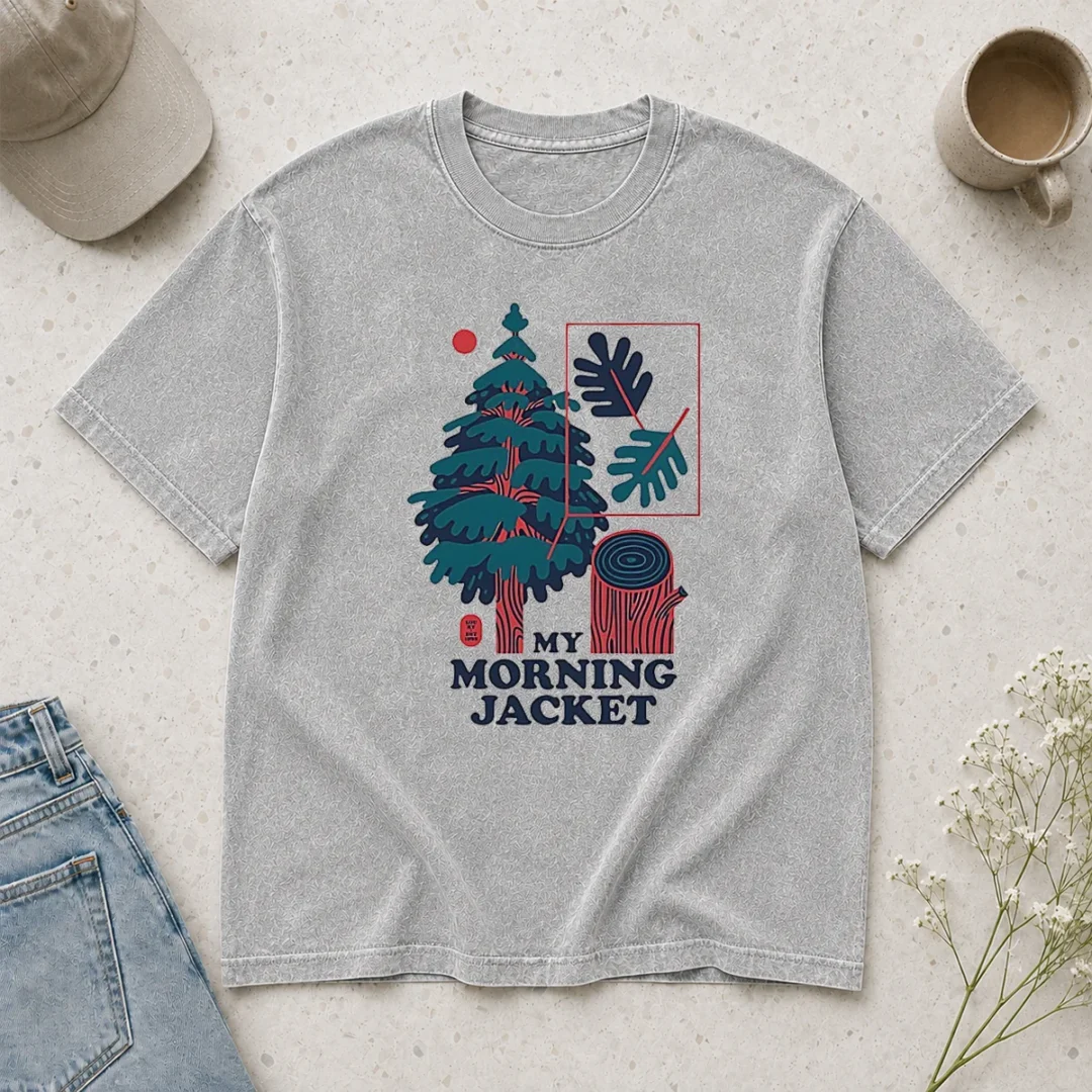 awesome-my-morning-jacket-tree-logo-washed-t-shirt-2 Awesome My Morning Jacket Tree Logo Washed T-Shirt