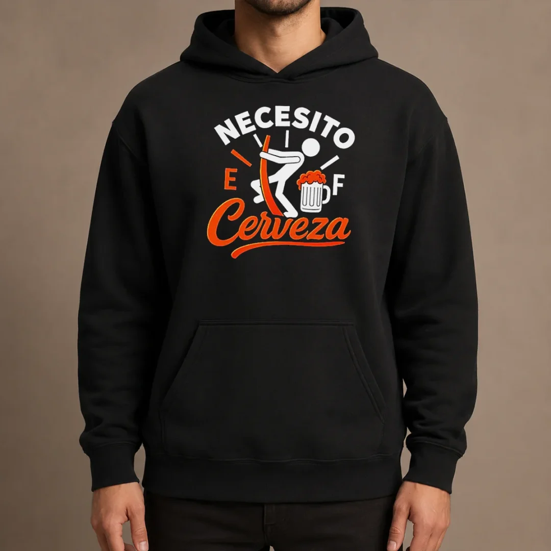 awesome-necesito-cerveza-beer-level-hoodie-2 Awesome Necesito Cerveza Beer Level Hoodie
