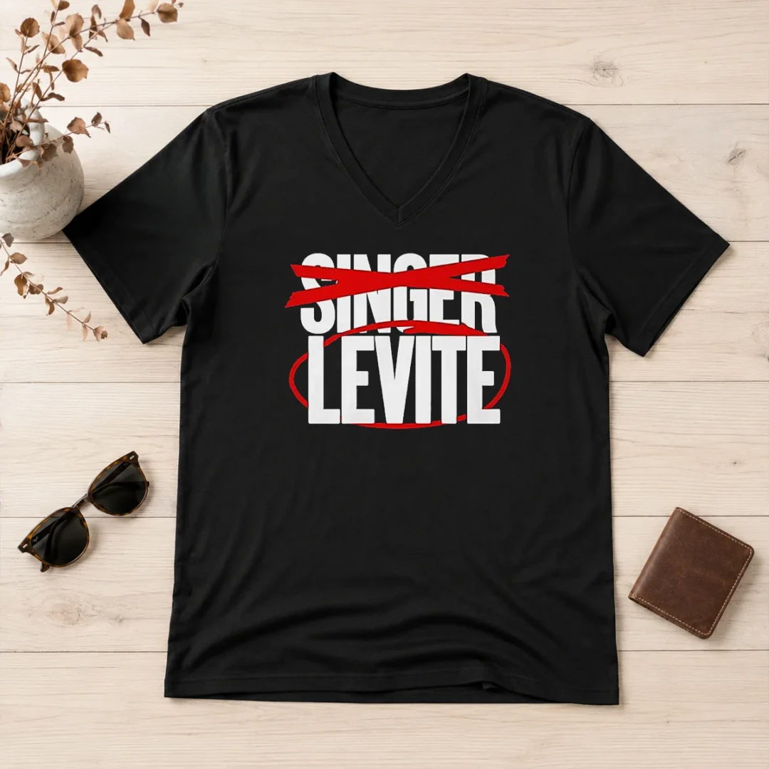 awesome-nice-not-singer-levite-v-neck-shirt Awesome Nice Not Singer Levite V-Neck Shirt