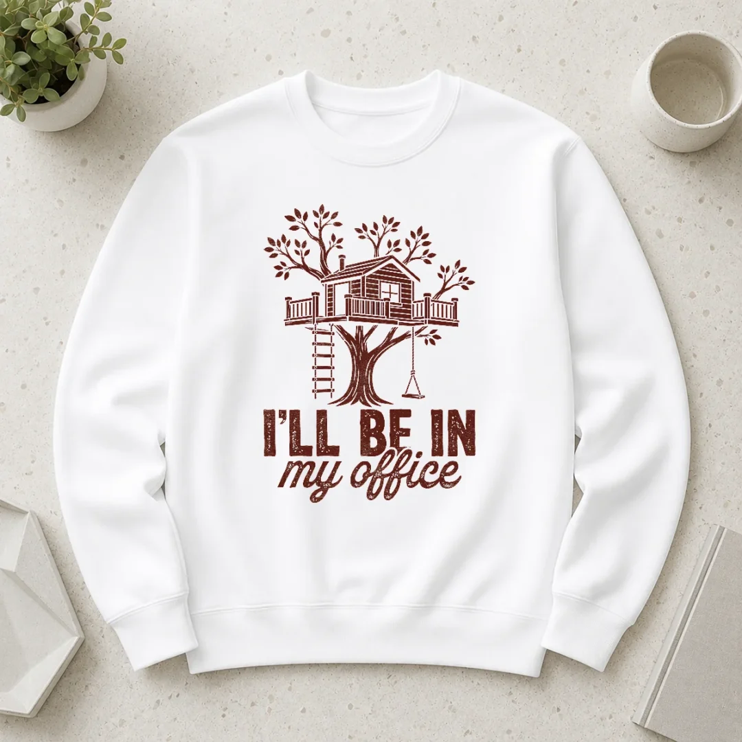awesome-nice-treehouse-office-i-ll-be-in-my-office-sweater Awesome Nice Treehouse Office I'Ll Be In My Office Sweater