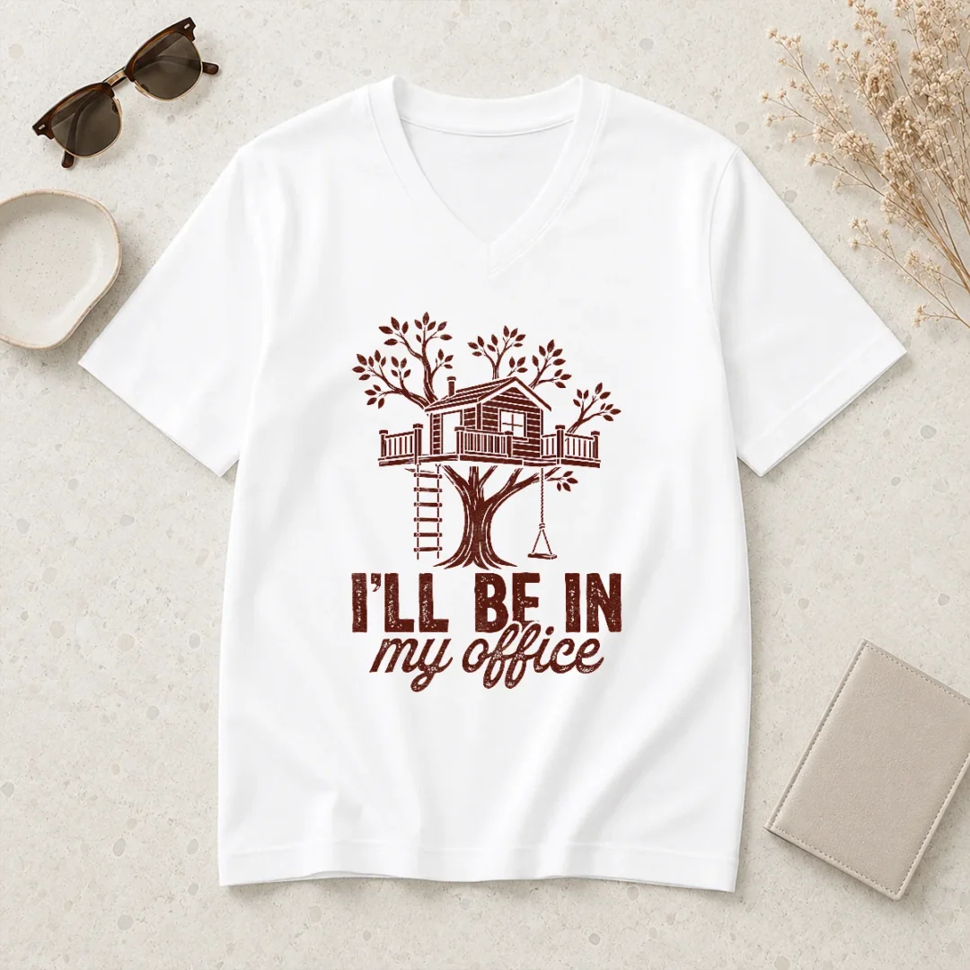 awesome-nice-treehouse-office-i-ll-be-in-my-office-v-neck-shirt Awesome Nice Treehouse Office I'Ll Be In My Office V-Neck Shirt