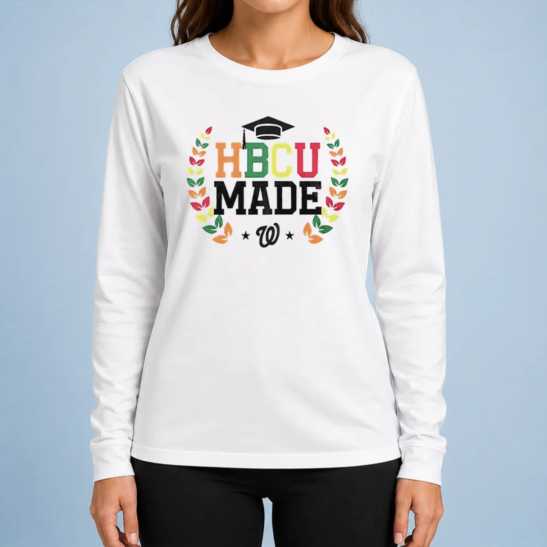 awesome-nice-washington-nationals-2026-hbcu-made-long-sleeve-shirt Awesome Nice Washington Nationals 2026 HBCU Made Long Sleeve Shirt