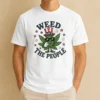 Awesome Nice Weed The People Cannabis Uncle Sam Character Patriotic Leaf Symbol