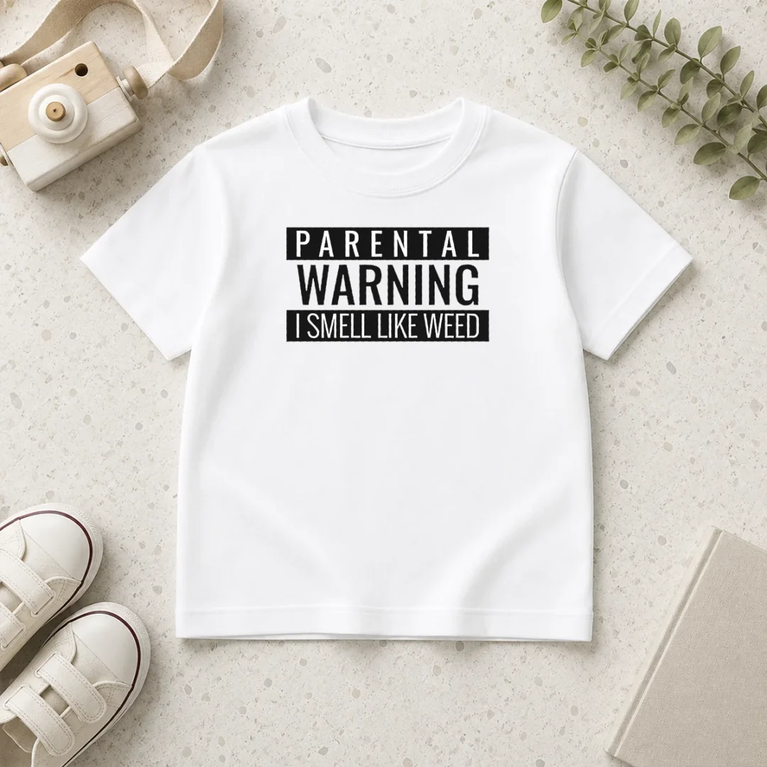 awesome-parental-warning-i-smell-like-weed-kids-t-shirt Awesome Parental Warning I Smell Like Weed Kids T-Shirt