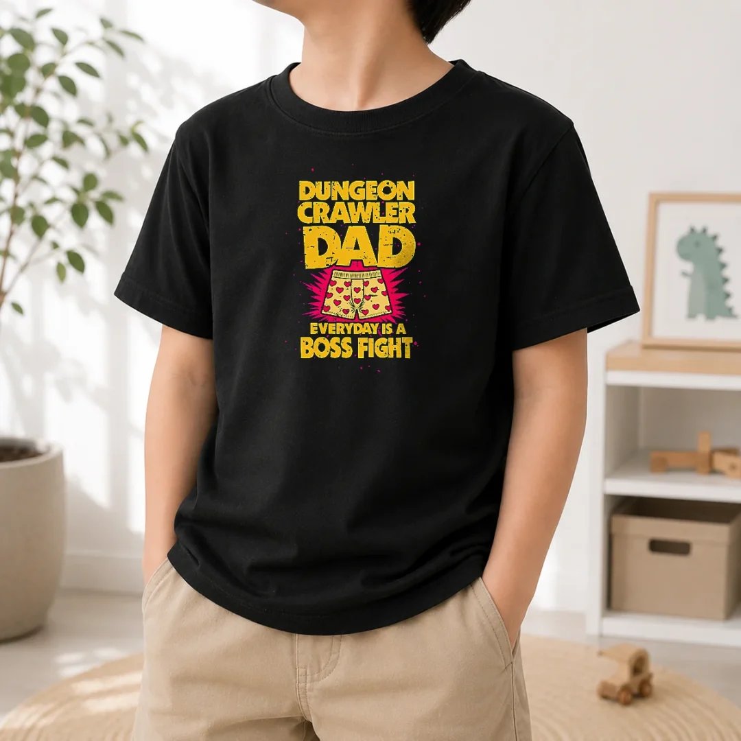 awesome-perfect-dungeon-crawler-dad-kids-t-shirt-kid-t-shirt Awesome Perfect Dungeon Crawler Dad Kids T-Shirt