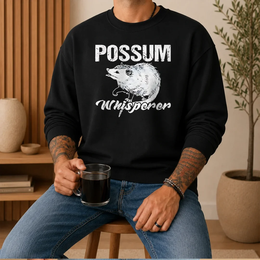 awesome-possum-whisperer-sweater Awesome Possum Whisperer Sweater