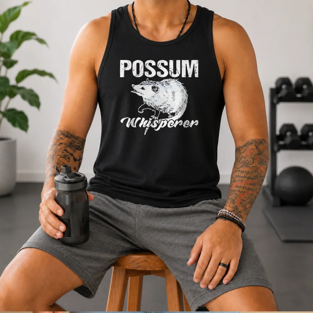 awesome-possum-whisperer-tank-top Awesome Possum Whisperer Tank Top
