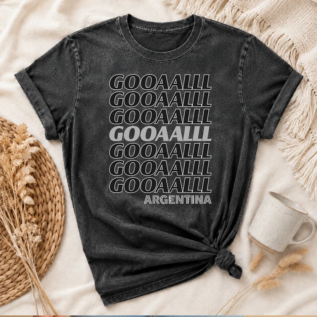 awesome-pretty-gooaalll-soccer-argentina-fan-goal-washed-t-shirt Awesome Pretty Gooaalll Soccer Argentina Fan Goal Washed T-Shirt