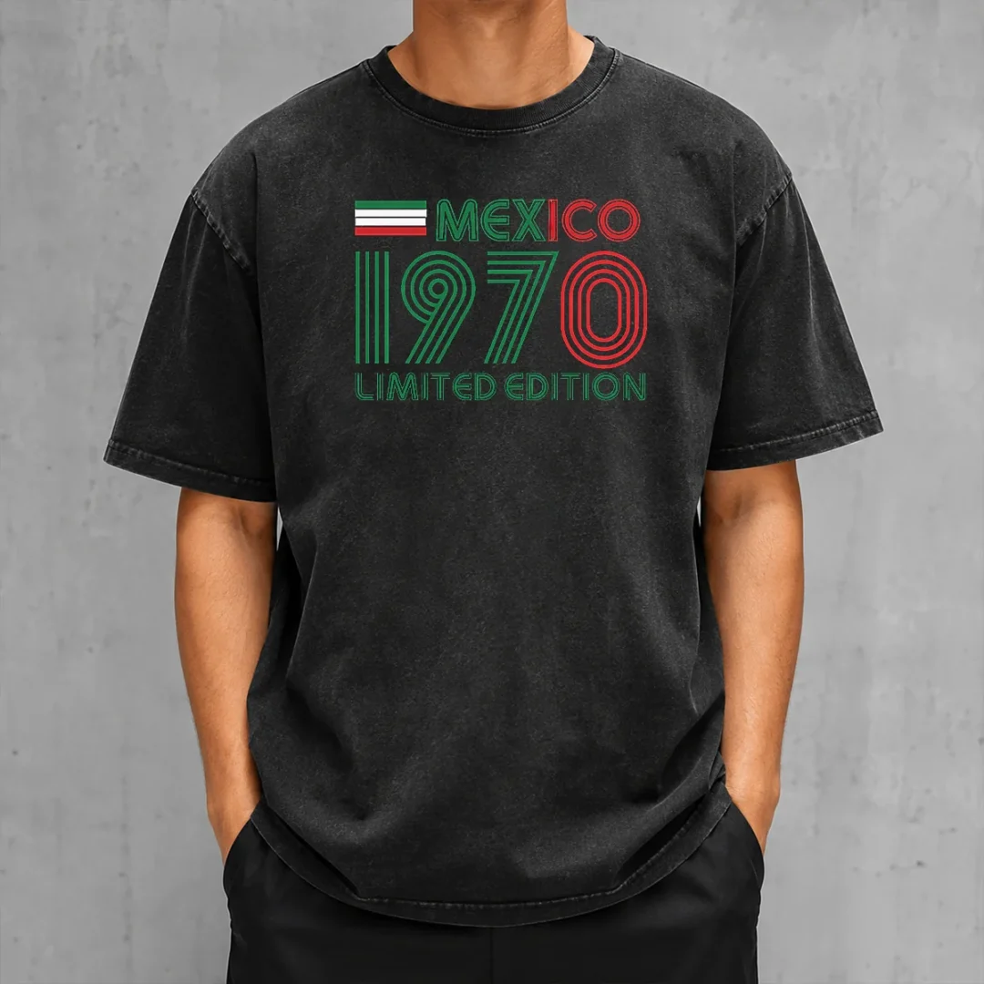 awesome-pretty-retro-mexico-1970-limited-edition-washed-t-shirt Awesome Pretty Retro Mexico 1970 Limited Edition Washed T-Shirt