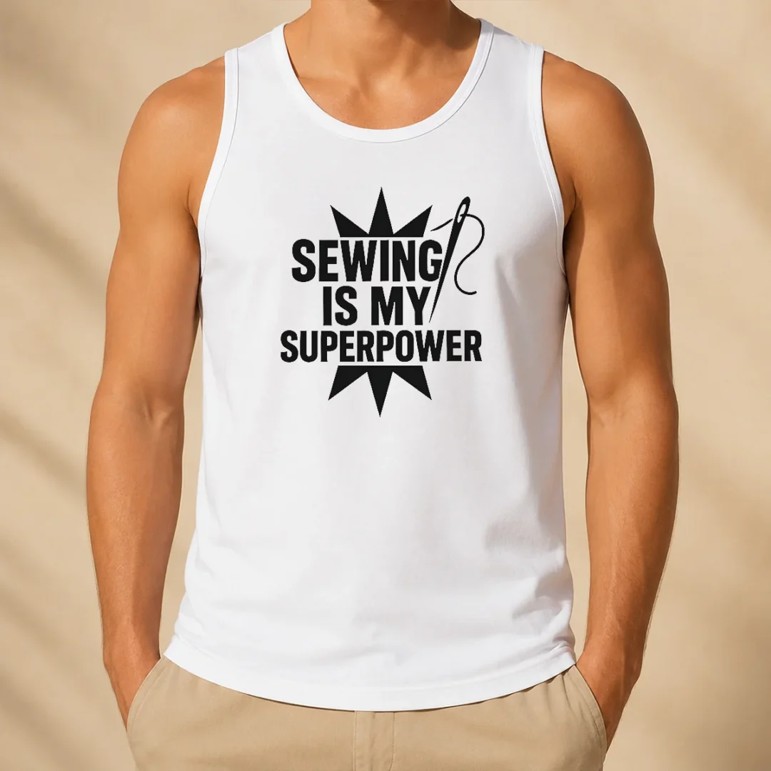 awesome-sewing-is-my-superpower-seamstress-quilting-tank-top Awesome Sewing Is My Superpower Seamstress Quilting Tank Top