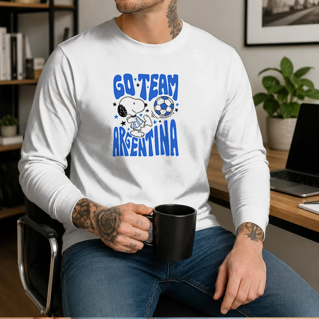 awesome-snoopy-go-team-argentina-world-cup-2026-long-sleeve-shirt Awesome Snoopy Go Team Argentina World Cup 2026 Long Sleeve Shirt
